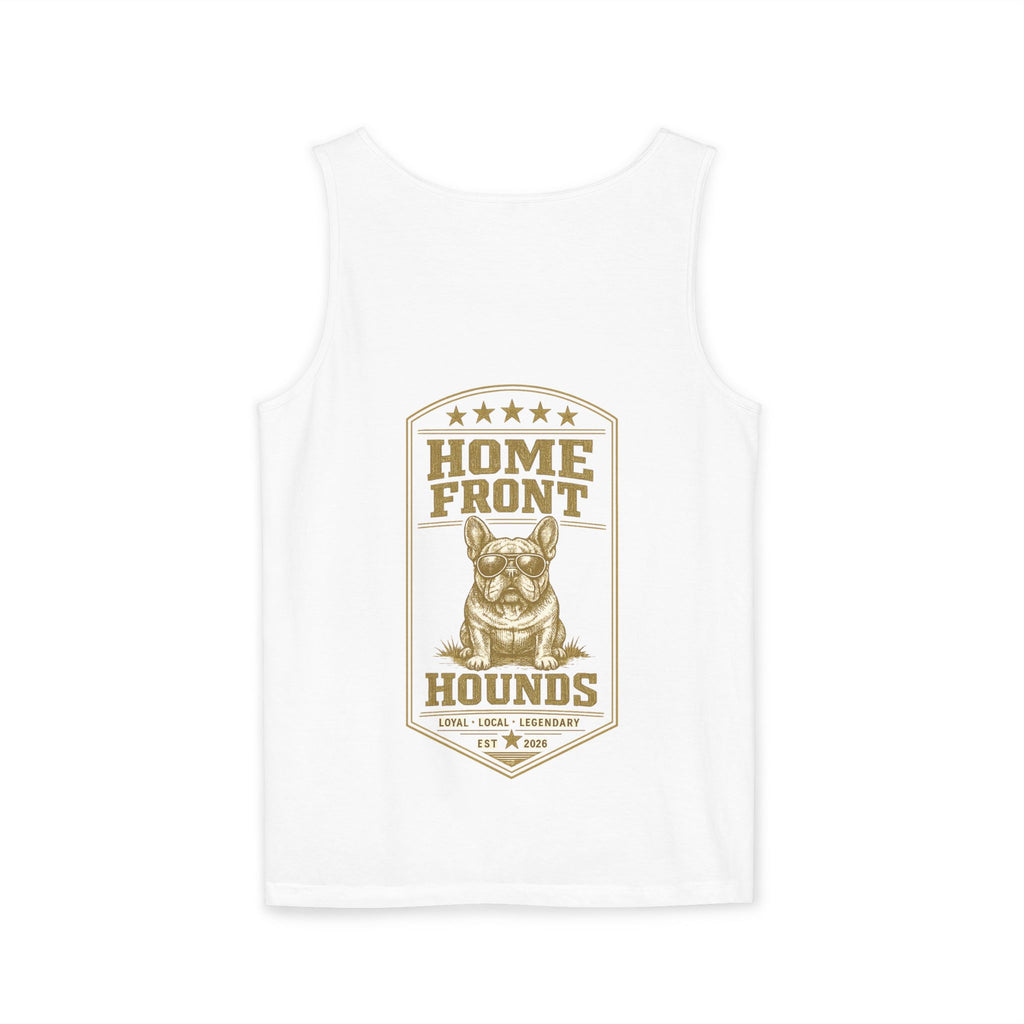 Homefront Hounds Tank Top — Vintage French Bulldog Dog Lover Shirt