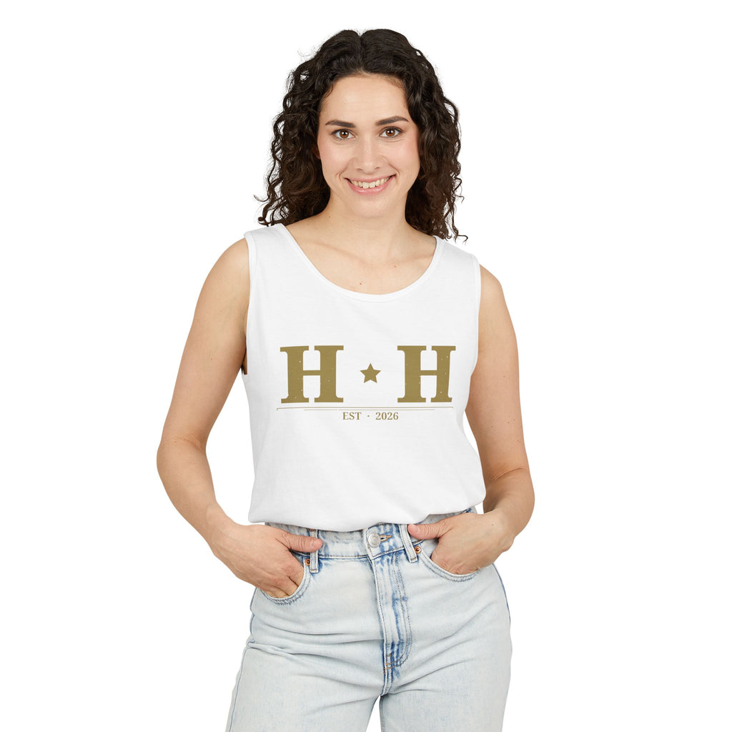 Home Front Hounds Tank Top — Dog Rescue Graphic