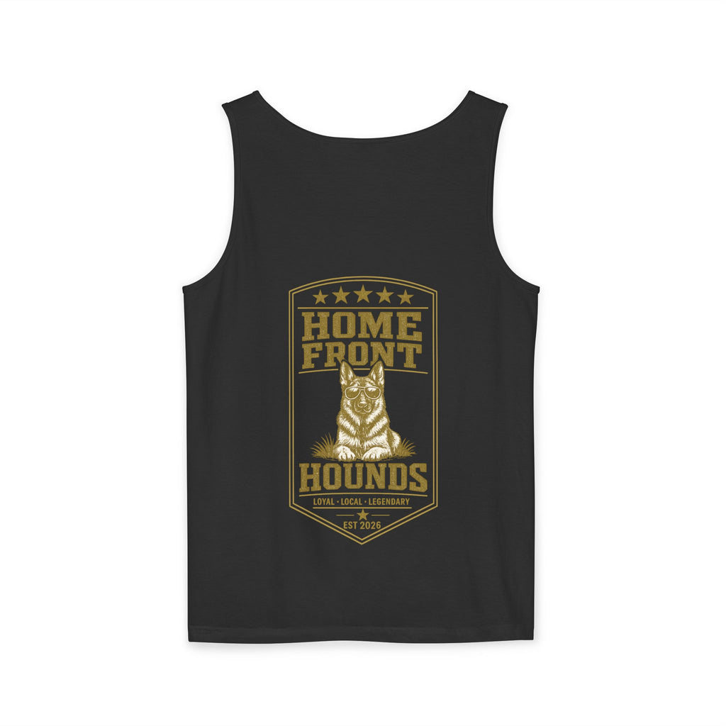 Home Front Hounds Tank Top — Vintage Dog Rescue Logo
