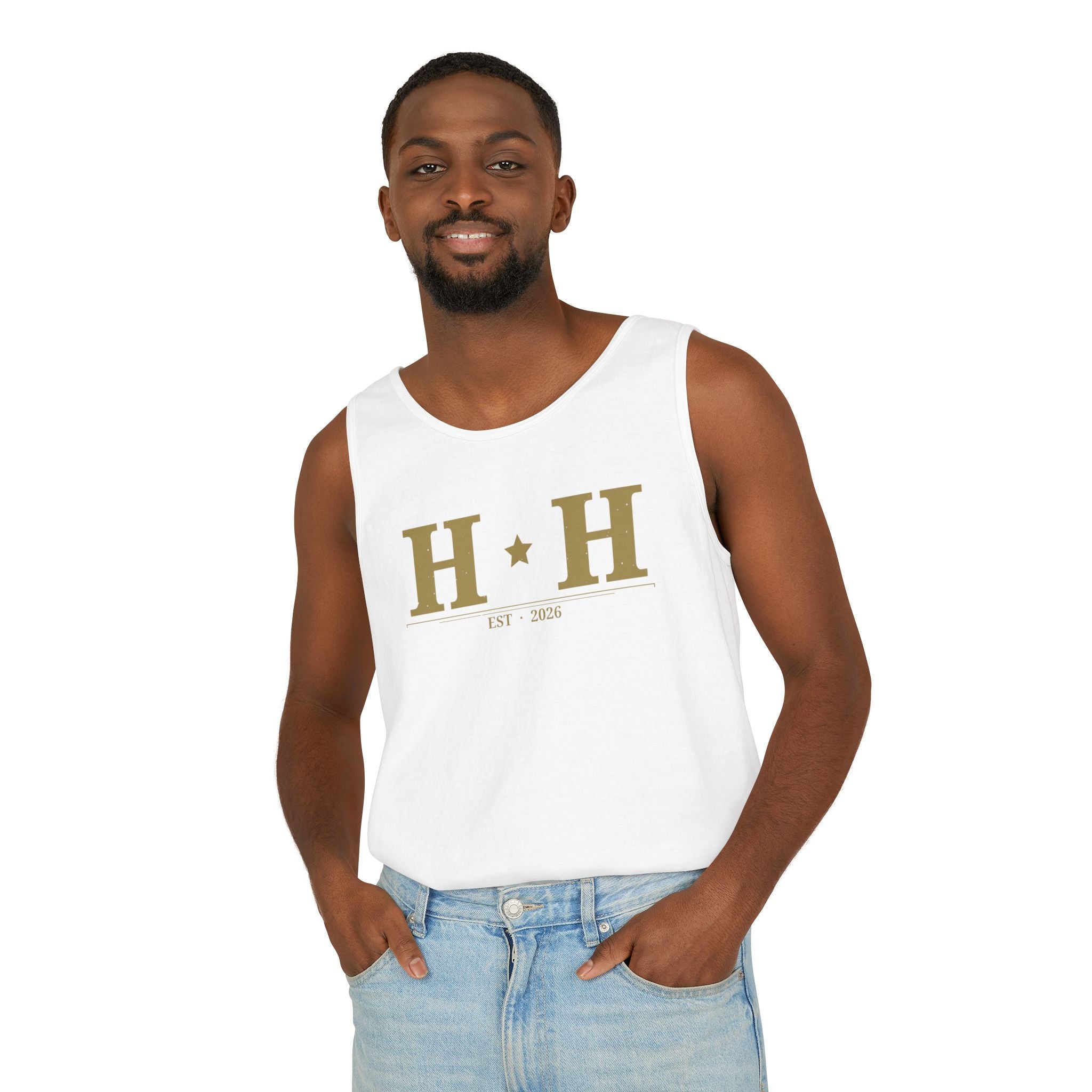 Home Front Hounds Tank Top —  Dog Logo Sleeveless Tee