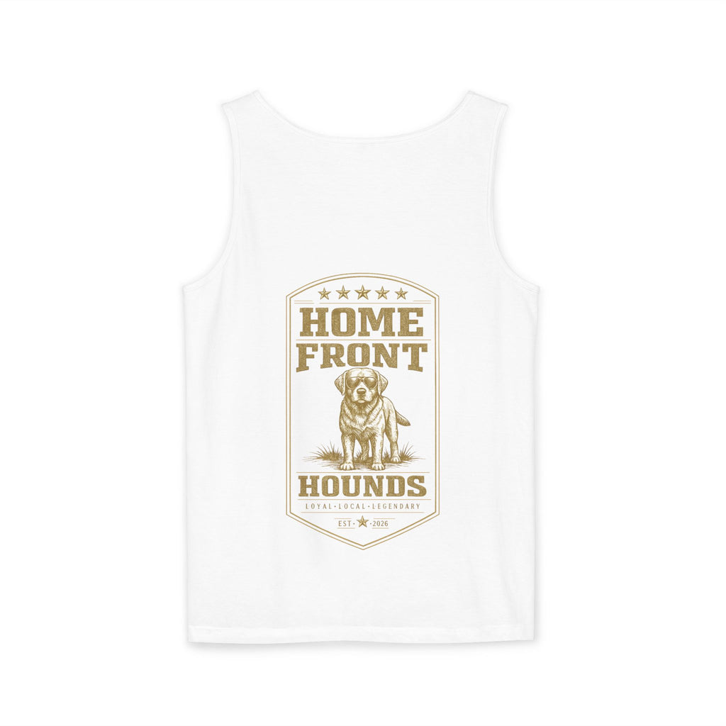 Home Front Hounds Tank Top — Dog Rescue Graphic
