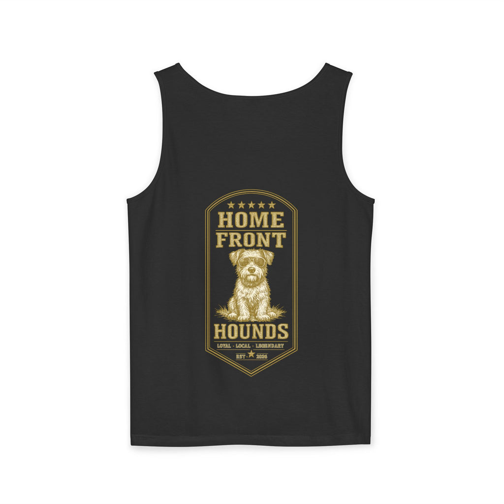 Home Front Hounds Tank Top —  Dog Logo Sleeveless Tee