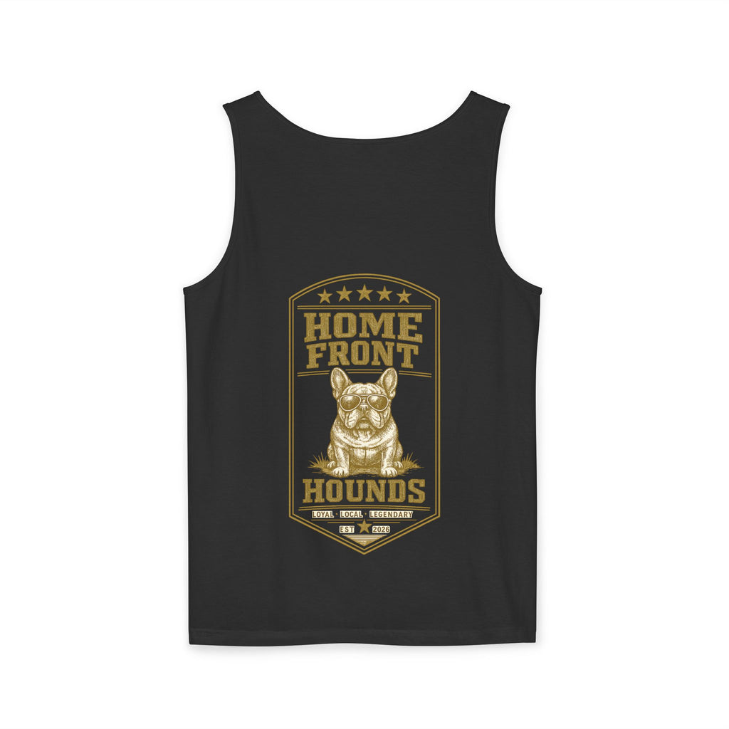 Homefront Hounds Tank Top — Vintage French Bulldog Dog Lover Shirt