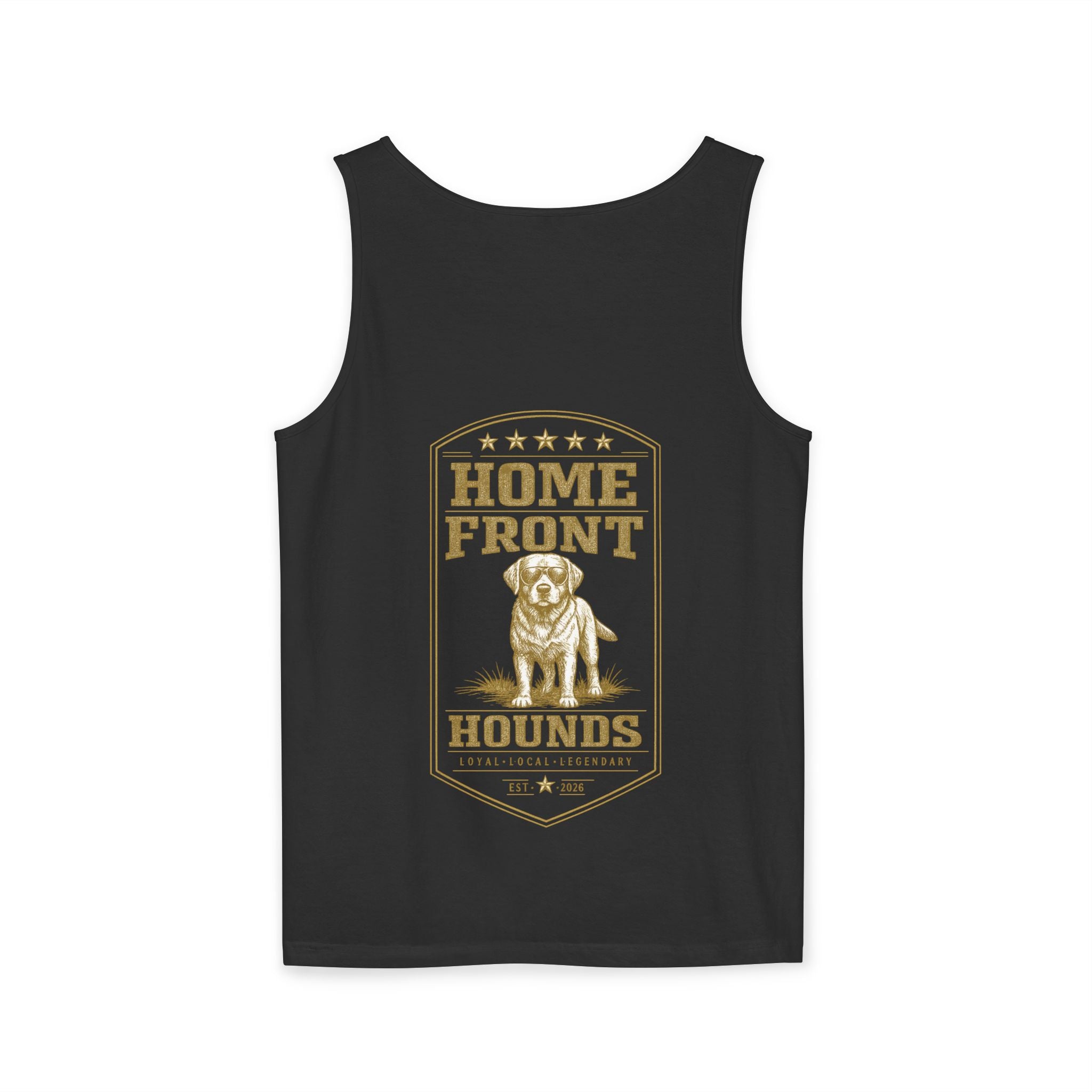 Home Front Hounds Tank Top — Dog Rescue Graphic