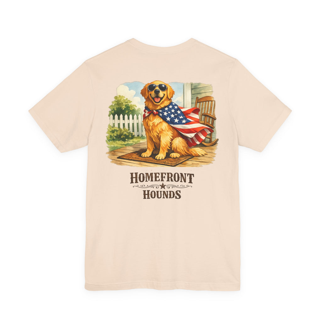 Homefront Hounds Porch Mascot Golden Tee