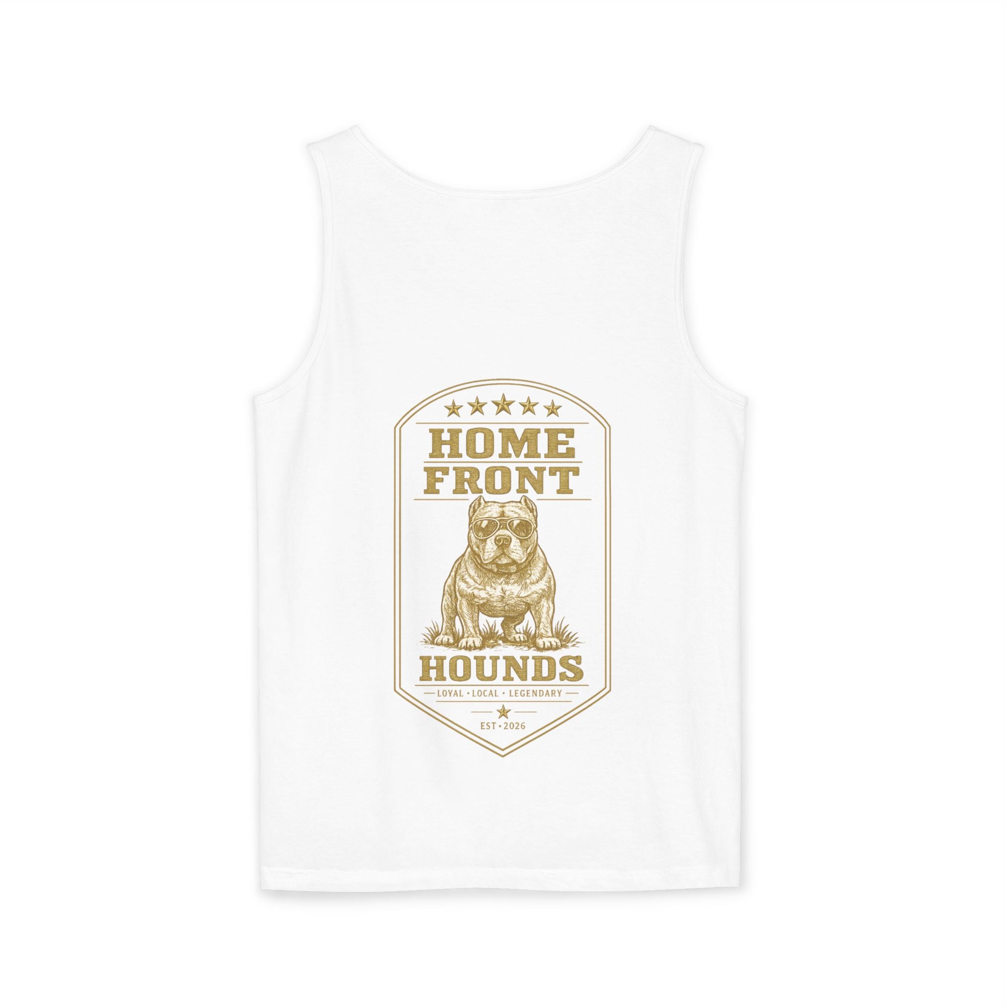 Home Front Hounds Tank Top — Bulldog Logo Tank