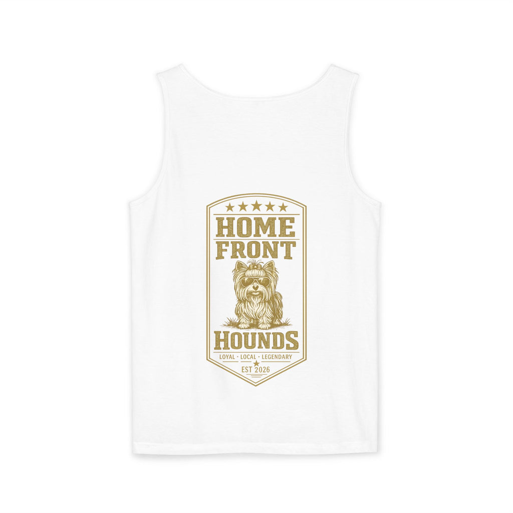 Home Front Hounds Tank Top — Vintage Yorkie Graphic