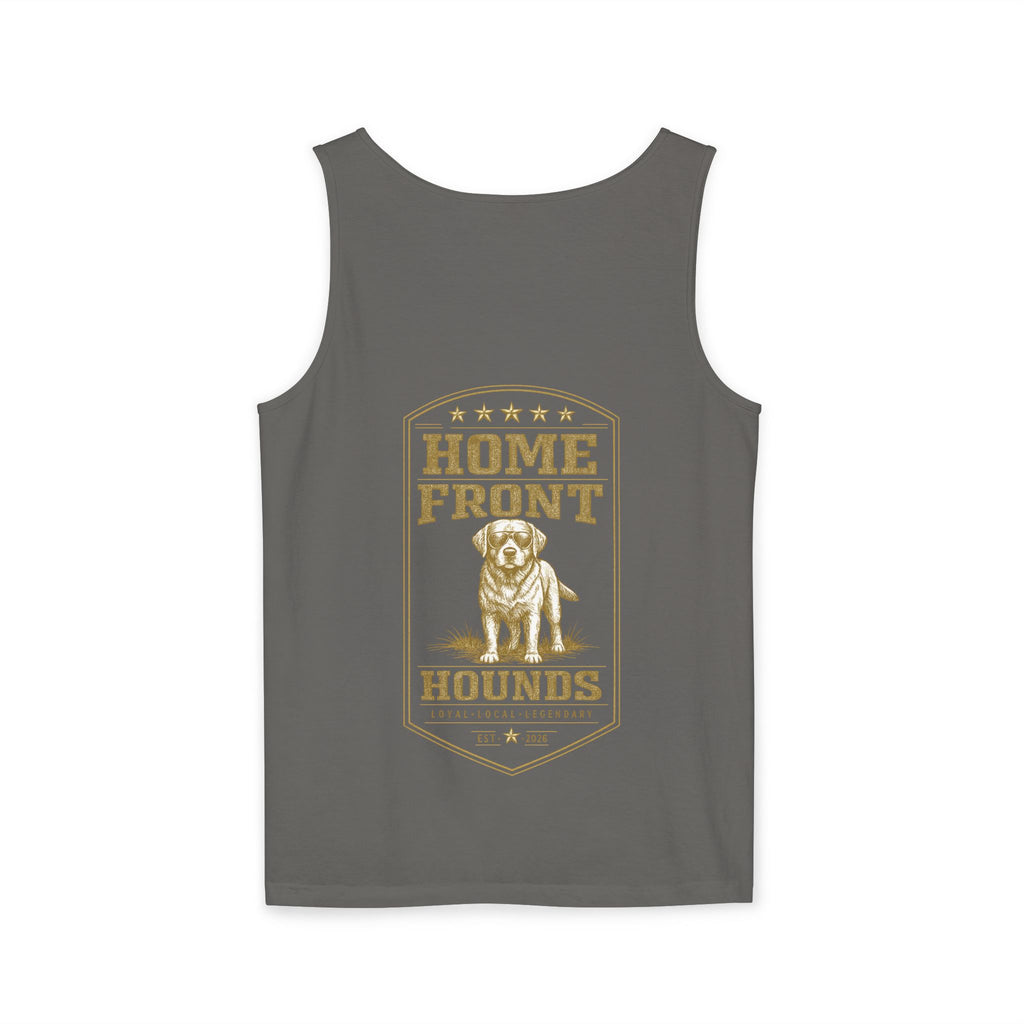 Home Front Hounds Tank Top — Dog Rescue Graphic