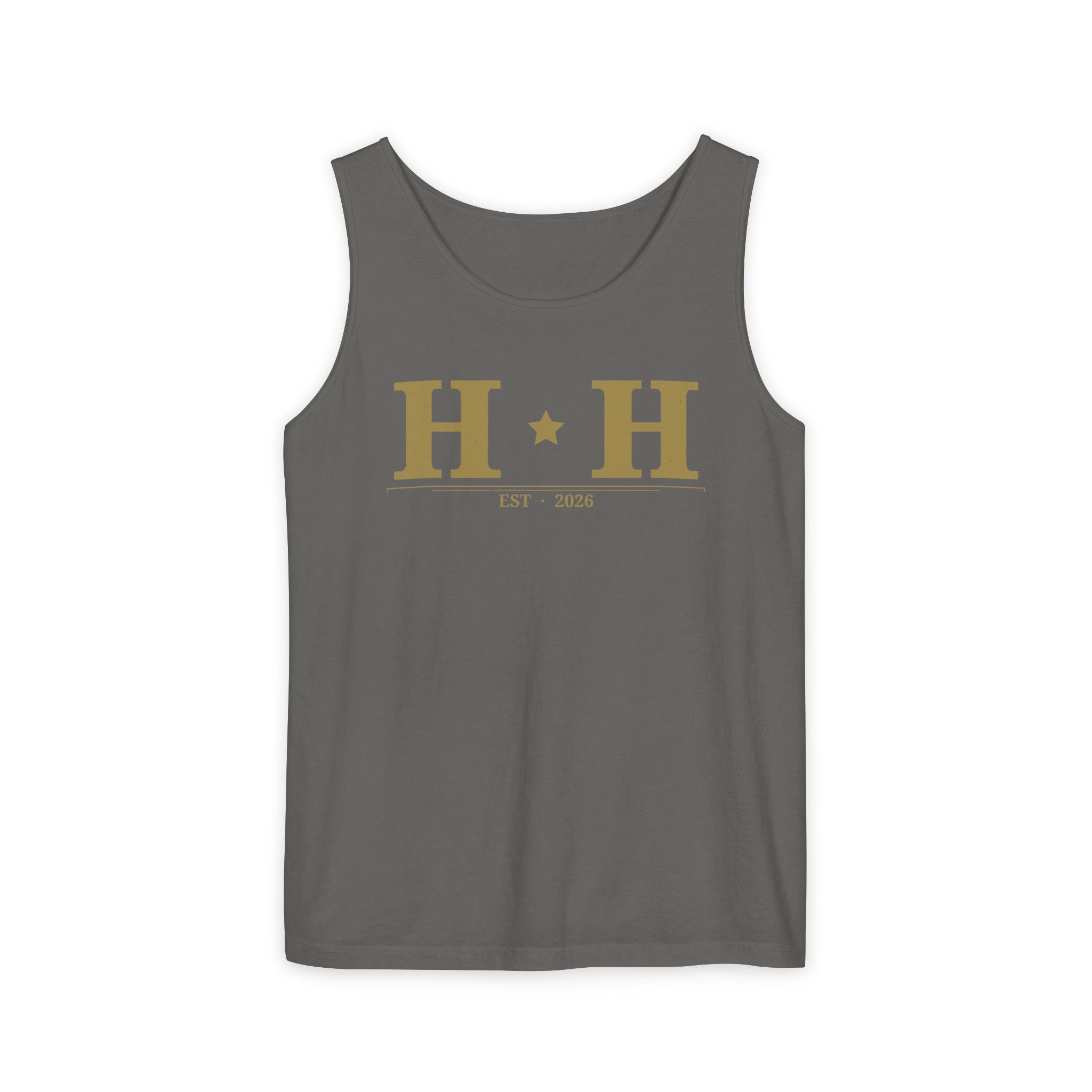 Home Front Hounds Tank Top — Vintage Yorkie Graphic