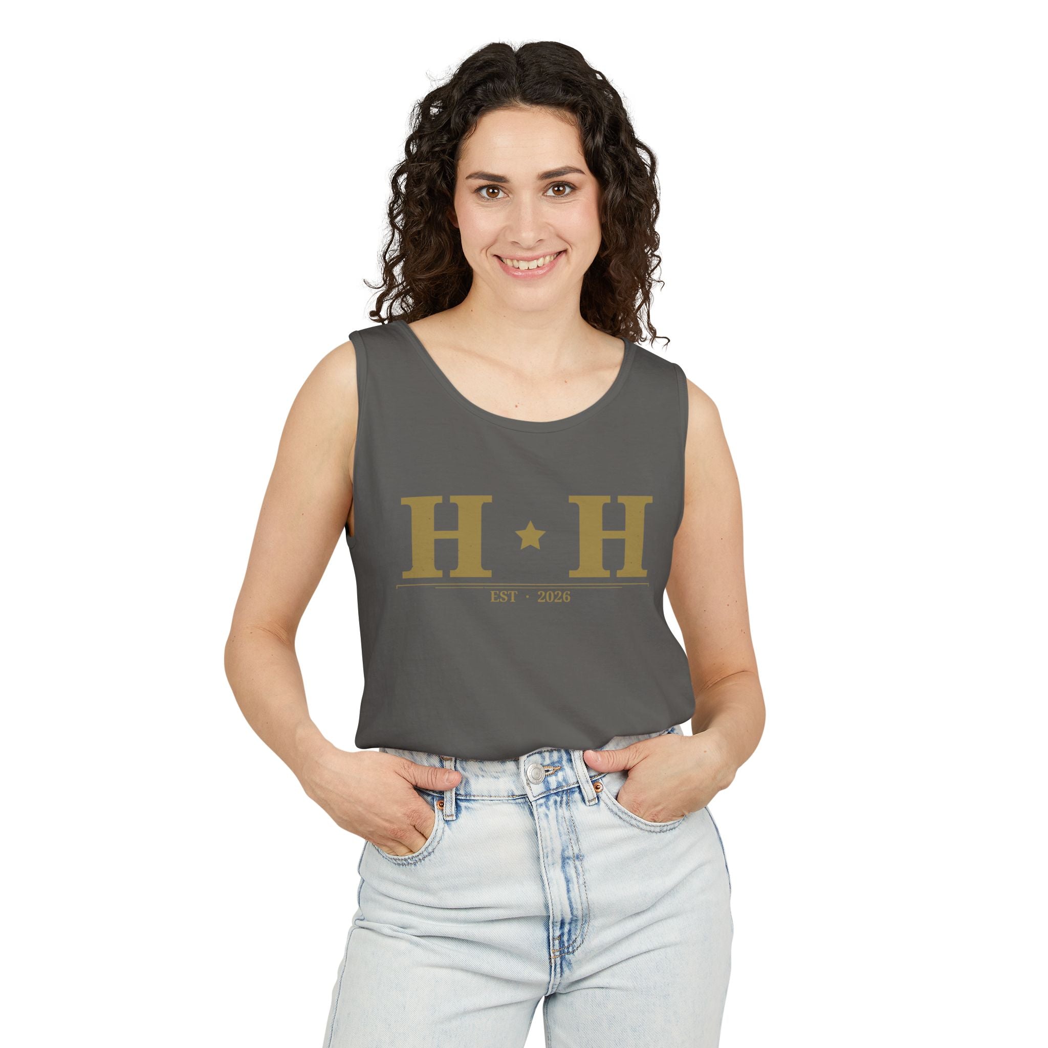 Home Front Hounds Tank Top — Bulldog Logo Tank