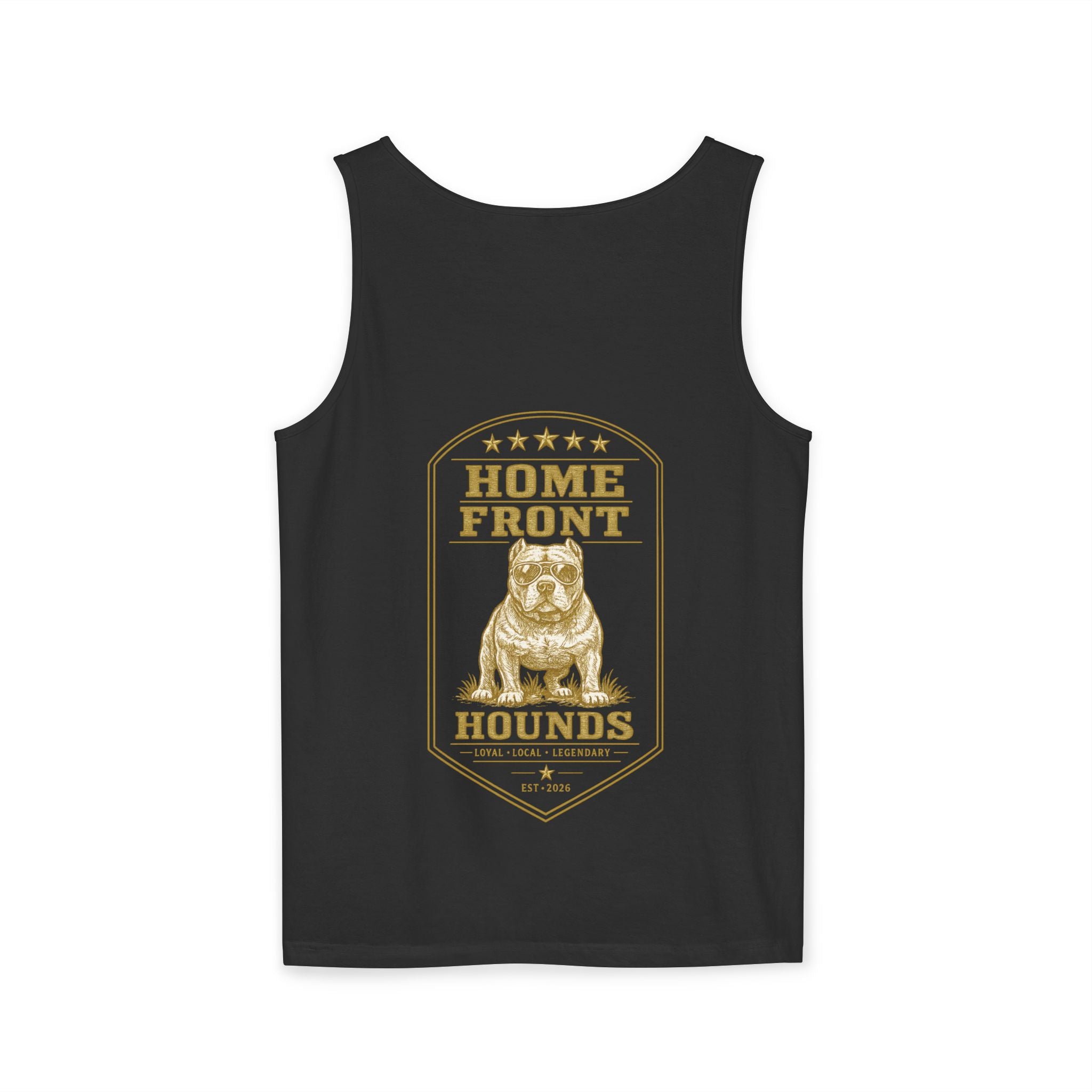 Home Front Hounds Tank Top — Bulldog Logo Tank