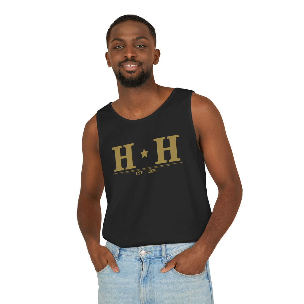 Home Front Hounds Tank Top —  Dog Logo Sleeveless Tee