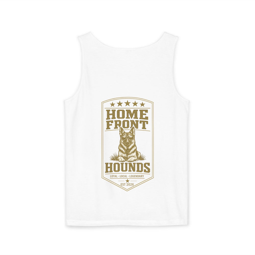 Home Front Hounds Tank Top — Vintage Dog Rescue Logo